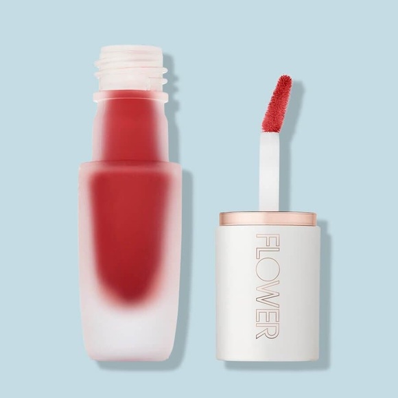 5/$25 Flower by Drew Perfect Pout Soft Matte Lip Color in Icon - Picture 2 of 6